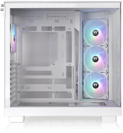 Kornizë kompjutri Thermaltake View 380 XL TG ARGB, Mid Tower, me dy dhoma, me xham të temperum