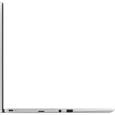 Лаптоп Asus Chromebook CX1, 14\", 4 GB RAM, 64 GB SSD, Intel Celeron N3350, Intel HD Graphics 500, сребрен
