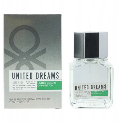 Parfum Benetton United Dreams Men Aim High, Eau de Toilette, 60ml, me spruco