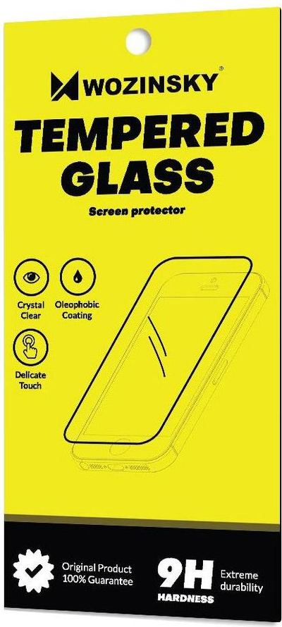 Xham mbrojtës Wozinsky Tempered Glass 9H për Nokia X6 6.1 Plus, transparent
