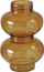 Vazo dekorative Boltze Home Melua, xham, 29 x 29 x 20 cm, kafe