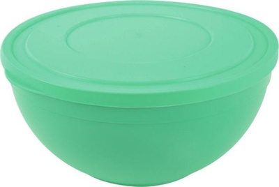 Tas kuzhine me kapak hermetik, plastik, transparent