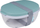 Kuti sallate Mepal Duo Salad Box Ellipse, me ndarje, Nordic Green