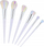 Set furçash grimi MIMO Unicorn Pastel, 6 copë, shumëngjyrësh
