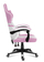 Karrige gaming Huzaro Force 4.4 Pink Mesh, ergonomike, mban deri 130 kg, rozë me të bardhë