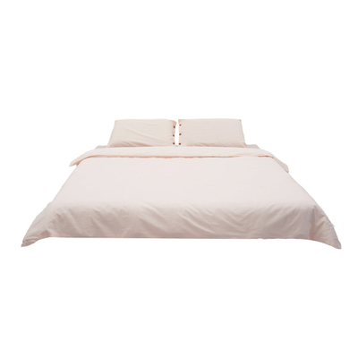 Komplet mbulesë shtrati Heinner Home, dopio 200x220 cm, pambuk 100%, ngjyrë krem