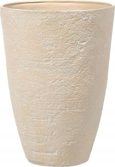 Set me vazo lulesh Prosperplast CAMIA, 51 x 51 x 71 cm, 2 copë, bezhë