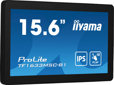 Monitor me prekje iiyama ProLite TF1633MSC-B1, 15.6", LED, i zi