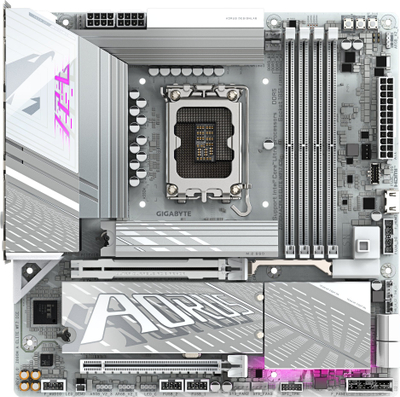 Pllakë amë Gigabyte Z890M Aorus Elite WiFi 7 Ice, DDR5, PCIe 5.0, ATX