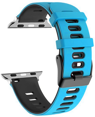 Rripa për orë të mençur 4wrist Apple 38/40/41 mm, të kaltër