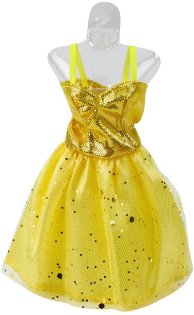 Set aksesorësh kukulle Anlily Doll Dress Set, 3 fustane, 8 copë, shumëngjyrësh