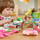 Set kreativ plasteline Creative Maksik, aksesorë forme ëmbëlsirash, shumëngjyrësh