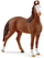 Figurë lodër Schleich HORSE CLUB Marwari Mare, 13 cm, e lyer me dorë, shumëngjyrëshe
