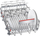 Lavastovilje Bosch Series 6 SPV6EMX05E, 10 sete, e inkasuar, inoks