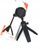 Tripod i vogël me selfie stick Fidlock VACUUM Mini Tripod Base, krah teleskopik, i zi