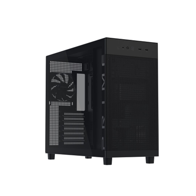 Kutia kompjuterike Asus PRIME AP303 TG, xham i temperuar, e zezë