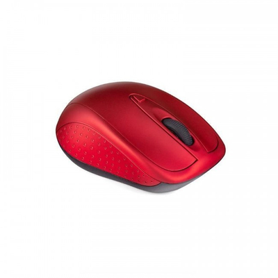 Бежичен глушец Modecom MC-WM4.1, оптички, USB, црвен