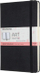 Fletore Moleskine Art Bullet, Large, kapak i fortë, e zezë