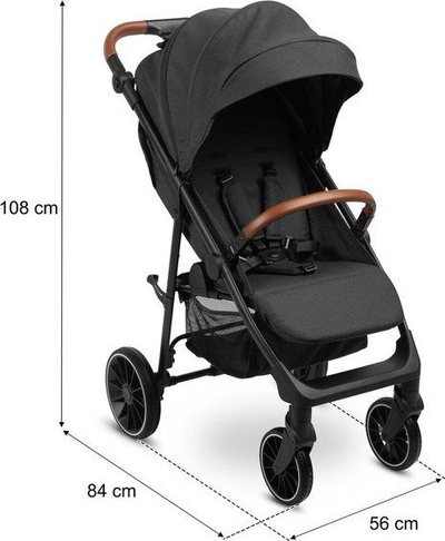 Karrocë për fëmijë Caretero Elma, e hirtë