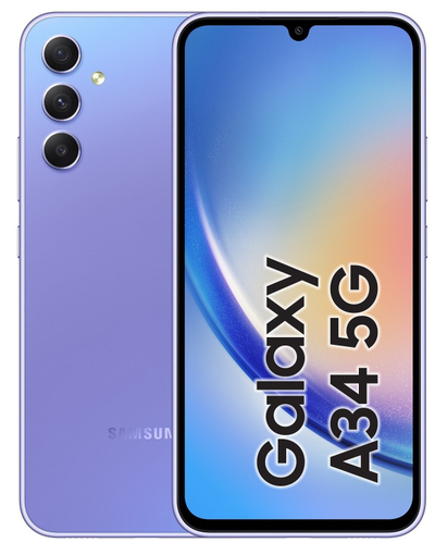 Telefoni Samsung Galaxy A34 5G, 6GB 128GB, 6.6", lejla