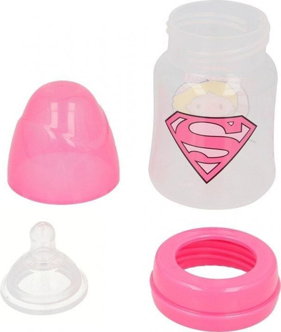 Biberon Superman, 150 ml, me figurë Superman, universal