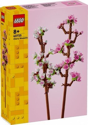 Set LEGO Botanicals Display Slim Bricks, dekor lulesh, shumëngjyrësh