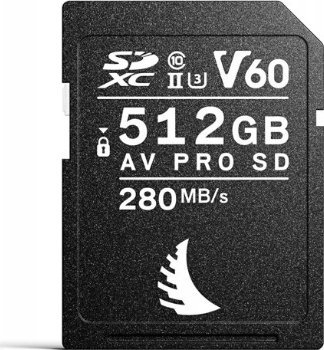 Kartë memorie Angelbird AV PRO SD MK2 V60, 512GB, UHS-II, e zezë