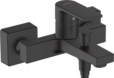 Bateri vaska Hansgrohe Vernis Shape, set dushi, mat e zezë