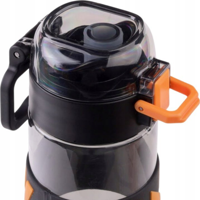 Шише за вода Berretti Enjoy, 680 ml, Tritan без BPA, со филтер, проѕирно