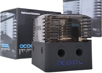 Резервоар за вода Alphacool Tubular DDC 15272, 250 ml, за ладење на компјутер, проѕирен