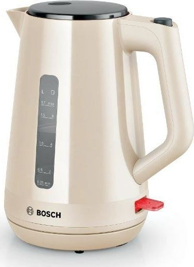 Çajnik elektrik Bosch MyMoment TWK1M127, 1.7L, 2400W, bezhë