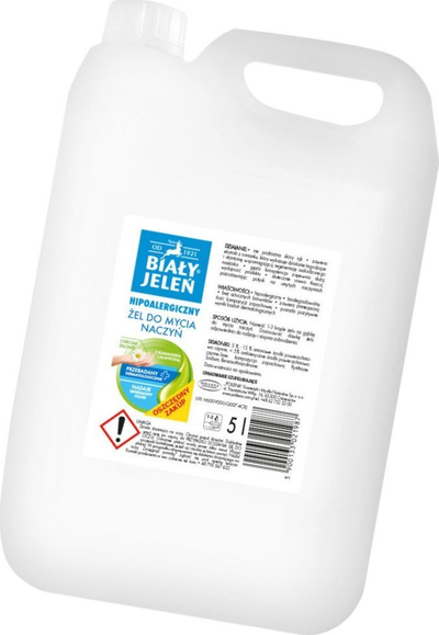 Xhel enësh Biały Jeleń me kamomil, 5L, paketim për rimbushje