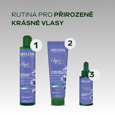Shampo për flokë Weleda Hydrashine, 250 ml