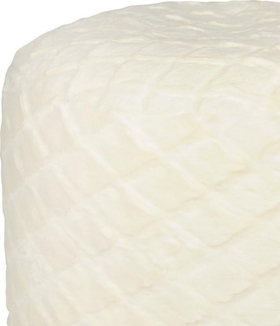 Pouf dekorativ Luxima Roma, 45cm, kafe