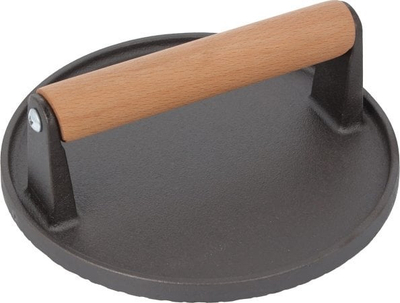 Shtypës grili KingHoff BB-2661, gize, i rëndë, i zi
