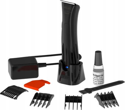 Trimmer flokësh dhe mjekre Wahl Pro Beret Stealth, pa kabllo, Li-ion, i zi