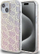 Maskë telefoni Hello Kitty për iPhone 15, dizajn gradient, rozë
