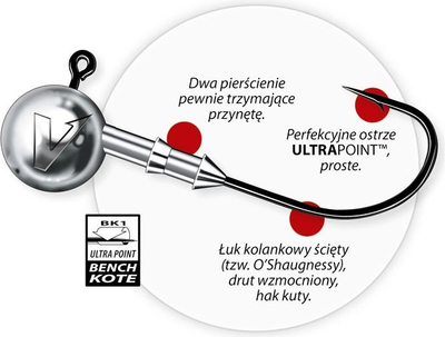 Grepa Dragon V-point Speed, 15g, 1/0, 3 copë (521-150-010)