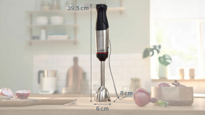 Blender dore Bosch ErgoMaster Series 6 MSM6M610, 1000W, shkop inox, inox e zezë