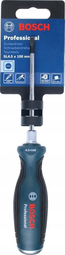 Kaçavidë Bosch Professional SL 4.5 x 100, majë e rrafshët, dorezë SoftGrip, blu