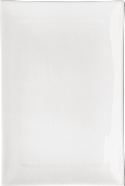 Tabaka servirje La Porcellana Bianca Essenziale Gourmet, 35x23 cm, porcelan, e bardhë