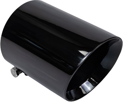 Majes shfryrje universale 89mm 76mm, çelik inox 304, gloss, e zezë