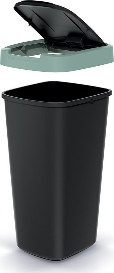 Kosh plehrash COMPACTA Q, 25L, plastik, jeshile e çelët