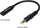 Adapter CoreParts MBXUSBC-CO0005, USB C në 5.5×2.5mm, i zi