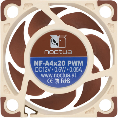 Ventilator Noctua NF-A4x20-PWM, 40x40x20mm, kafe     