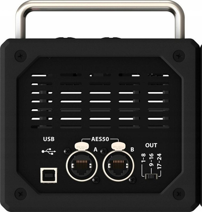 Stagebox digjital Behringer SD16, 16 hyrje MIDAS, 8 dalje XLR, ngjyrë e zezë