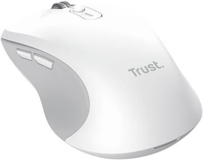 Maus wireless Trust 25674, Bluetooth, 3200 DPI, i bardhë