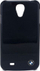 Kuti mbrojtëse BMW Metallic, hard case, për Samsung Galaxy S4, e zezë