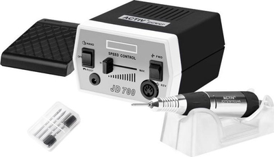 Freza për thonj Activeshop ACTIV POWER JD700, 30000 rpm, me pedale, e zezë