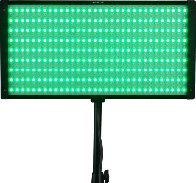 Panel LED NANLITE PavoSlim 120C, RGBWW, me softbox dhe eggcrate
